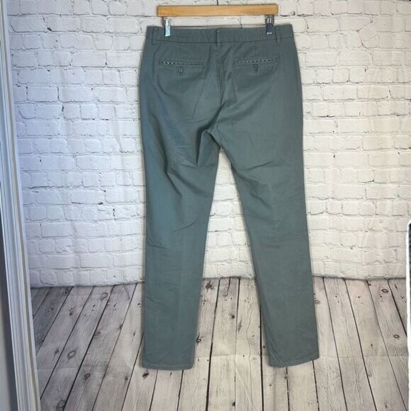 Bonobos Mens Khaki Slim Green Chino  Pants W34 L34 - Picture 7 of 10